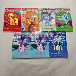 My Little Pony Books G.M. Berrow Trixie Discord Lyra Starlight Paperback Lot 7